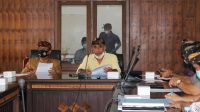 RAPAT Bapemperda DPRD Buleleng dengan eksekutif, Kamis (12/1/2021). Foto: rik RAPAT Bapemperda DPRD Buleleng dengan eksekutif, Kamis (12/1/2021). Foto: rik