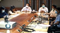 Pj. Sekda Kota Denpasar, I Made Toya, memimpin rapat bersama Satgas Penanganan Covid-19 Pemkot Denpasar, Senin (8/2/2021) di Gedung Sewaka Dharma. Foto: ist Pj. Sekda Kota Denpasar, I Made Toya, memimpin rapat bersama Satgas Penanganan Covid-19 Pemkot Denpasar, Senin (8/2/2021) di Gedung Sewaka Dharma. Foto: ist