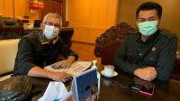 IGK Kresna Budi dan Dewa Mahayadnya. Foto: hen IGK Kresna Budi dan Dewa Mahayadnya. Foto: hen