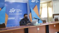 KOORDINATOR Fungsi Statistik Sosial BPS NTB, Arrief Chandra Setiawan, saat menyampaikan keterangan pers, Senin (15/2/2021). Foto: rul KOORDINATOR Fungsi Statistik Sosial BPS NTB, Arrief Chandra Setiawan, saat menyampaikan keterangan pers, Senin (15/2/2021). Foto: rul