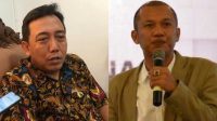 KOMISIONER KPU RI, I Dewa Kade Wiarsa Raka Sandi dan Komisioner KPU Bali, I Gede John Darmawan. Foto: hen KOMISIONER KPU RI, I Dewa Kade Wiarsa Raka Sandi dan Komisioner KPU Bali, I Gede John Darmawan. Foto: hen
