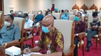 RAPAT analisa dan evaluasi dalam rangka penanganan Covid-19 di Kabupaten Gianyar. Foto: ist RAPAT analisa dan evaluasi dalam rangka penanganan Covid-19 di Kabupaten Gianyar. Foto: ist