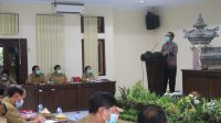 SUGENG Basuki saat menyampaikan realisasi aksi pemberantasan korupsi terintegrasi di Jembrana, Senin (22/2/2021). Foto: ist SUGENG Basuki saat menyampaikan realisasi aksi pemberantasan korupsi terintegrasi di Jembrana, Senin (22/2/2021). Foto: ist