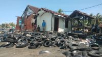 RUMAH di Pebuahan hancur tergerus abrasi. Foto: man RUMAH di Pebuahan hancur tergerus abrasi. Foto: man