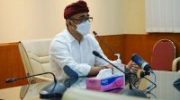 WALI KOTA Denpasar, IGN Jaya Negara, saat mengikuti virtual meeting verifikasi dalam rangka pemberian Penghargaan APE Tahun 2020. Foto: ist WALI KOTA Denpasar, IGN Jaya Negara, saat mengikuti virtual meeting verifikasi dalam rangka pemberian Penghargaan APE Tahun 2020. Foto: ist