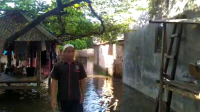 Inilah banjir yang terjadi di wilayah Desa Senteluk, Kecamatan Batulayar, Lombok Barat akibat bencana hidrometeorologi