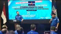 KETUA DPD Partai Demokrat NTB, TGH Mahally Fikri (kanan) saat mendampingi Ketua Umum AHY bersama 33 ketua DPD Partai Demokrat di Indonesia sebelum ke Kemenkumham, Senin (8/3/2021). Foto: rul KETUA DPD Partai Demokrat NTB, TGH Mahally Fikri (kanan) saat mendampingi Ketua Umum AHY bersama 33 ketua DPD Partai Demokrat di Indonesia sebelum ke Kemenkumham, Senin (8/3/2021). Foto: rul