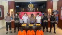 WAKAPOLRES Klungkung, Kompol Luh Ketut Amy Ramayathi Prakasa, saat menggelar press release penangkapan tiga tersangka kasus narkoba, Senin (1/3/2021). Foto: ist WAKAPOLRES Klungkung, Kompol Luh Ketut Amy Ramayathi Prakasa, saat menggelar press release penangkapan tiga tersangka kasus narkoba, Senin (1/3/2021). Foto: ist