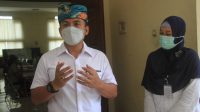Wabup Ipat saat membuka pelatihan digital marketing