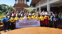 SUASANA pelatihan membuat aneka roti dan kue yang diikuti ibu-ibu dari perwakilan tujuh desa. Foto: ist SUASANA pelatihan membuat aneka roti dan kue yang diikuti ibu-ibu dari perwakilan tujuh desa. Foto: ist