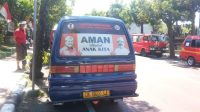 ANGKUTAN siswa gratis Gianyar Aman kembali beroperasi. Foto: adi ANGKUTAN siswa gratis Gianyar Aman kembali beroperasi. Foto: adi