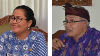 Utami Dwi Suryadi dan IGK Kresna Budi. Foto: hen Utami Dwi Suryadi dan IGK Kresna Budi. Foto: hen