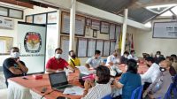 KPU Bangli saat rapat koordinasi dengan para pengampu kepentingan, Rabu (28/4/2021) terkait pemutakhiran data pemilih berkelanjutan. Foto: gia KPU Bangli saat rapat koordinasi dengan para pengampu kepentingan, Rabu (28/4/2021) terkait pemutakhiran data pemilih berkelanjutan. Foto: gia