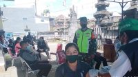 VAKSINASI Covid-19 di Kabupaten Bangli menyasar para guru, yang dilangsungkan pada Selasa (20/4/2021) di Puskesmas Kintamani II. Foto: gia VAKSINASI Covid-19 di Kabupaten Bangli menyasar para guru, yang dilangsungkan pada Selasa (20/4/2021) di Puskesmas Kintamani II. Foto: gia