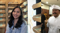 Kadek Dwita dan Sumarjaya Linggih. Kadek Dwita dan Sumarjaya Linggih.