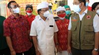 Koster tinjau vaksinasi INTI Bali