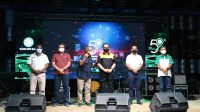 WAGUB Cok Ace bersama Dirut Bank BPD Bali, I Nyoman Sudharma, beserta regulator perbankan serta Komisaris dan Direksi Bank BPD Bali saat pembukaan pameran UMKM di Kebun Vintage, Sabtu (8/5/2021). Foto: ist WAGUB Cok Ace bersama Dirut Bank BPD Bali, I Nyoman Sudharma, beserta regulator perbankan serta Komisaris dan Direksi Bank BPD Bali saat pembukaan pameran UMKM di Kebun Vintage, Sabtu (8/5/2021). Foto: ist