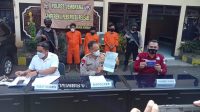 Pelaku pemalsuan suket antigen sdaat diamankan di Mapolres Jembrana