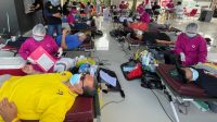 RUMAH Kebangsaan dan Kebhinnekaan Pasraman Satyam Eva Jayate menggelar kegiatan Donor Darah bertepatan dengan Hari Lahir Pancasila, Selasa (1/6/2021). Foto: ist RUMAH Kebangsaan dan Kebhinnekaan Pasraman Satyam Eva Jayate menggelar kegiatan Donor Darah bertepatan dengan Hari Lahir Pancasila, Selasa (1/6/2021). Foto: ist