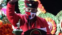 SANJAYA saat memberi laporan dalam Rakerda-Rakercabsus PDIP di Hotel Grand Bali Beach Sanur, Denpasar. Foto: ist SANJAYA saat memberi laporan dalam Rakerda-Rakercabsus PDIP di Hotel Grand Bali Beach Sanur, Denpasar. Foto: ist
