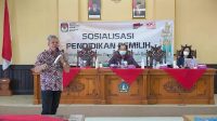 SOSIALISASI Pendidikan Pemilih yang dijalankan KPU Badung dengan menyasar seluruh kecamatan di Badung. Foto: ist SOSIALISASI Pendidikan Pemilih yang dijalankan KPU Badung dengan menyasar seluruh kecamatan di Badung. Foto: ist