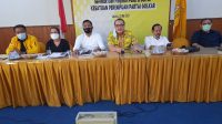 SUGAWA Korry menjelaskan penanganan LPD bermasalah yang dilakukan Bakumham DPD Partai Golkar Bali, Kamis (1/7/2021). Foto: ist SUGAWA Korry menjelaskan penanganan LPD bermasalah yang dilakukan Bakumham DPD Partai Golkar Bali, Kamis (1/7/2021). Foto: ist
