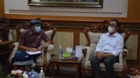 KETUA BMPS Kota Denpasar, Made Dwi Rasidiana, saat audiensi dengan Wali Kota Denpasar, IGN Jaya Negara, di Kantor Wali Kota Denpasar, Kamis (1/7/2021). Foto: ist KETUA BMPS Kota Denpasar, Made Dwi Rasidiana, saat audiensi dengan Wali Kota Denpasar, IGN Jaya Negara, di Kantor Wali Kota Denpasar, Kamis (1/7/2021). Foto: ist