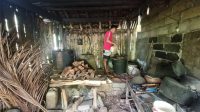 I Komang Merta (28), petani arak tradisional melakukan proses penyulingan arak di dapurnya di Banjar Dinas Kalanganyar, Desa Gegelang, Kecamatan Manggis, Karangasem, Kamis (23/9/2021). Foto: nad I Komang Merta (28), petani arak tradisional melakukan proses penyulingan arak di dapurnya di Banjar Dinas Kalanganyar, Desa Gegelang, Kecamatan Manggis, Karangasem, Kamis (23/9/2021). Foto: nad