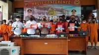 POLRES Gianyar merilis pengungkapan sejumlah kasus dalam tiga bulan terakhir. Foto: adi POLRES Gianyar merilis pengungkapan sejumlah kasus dalam tiga bulan terakhir. Foto: adi