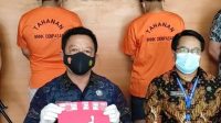 DUA orang tersangka yang diamankan BNN Kota Denpasar atas kasus penyalahgunaan narkoba, pada Rabu (29/9/2021). Foto: ist DUA orang tersangka yang diamankan BNN Kota Denpasar atas kasus penyalahgunaan narkoba, pada Rabu (29/9/2021). Foto: ist