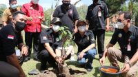 BUPATI Tabanan I Komang Gede Sanjaya saat menghadiri acara HUT ke-12 TKSK Provinsi Bali