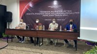 LIDARTAWAN saat membuka program Desa/Kelurahan Peduli Pemilu dan Pemilihan di Desa Jimbaran, Kuta Selatan, Badung, Minggu (24/10/2021). Foto: ist LIDARTAWAN saat membuka program Desa/Kelurahan Peduli Pemilu dan Pemilihan di Desa Jimbaran, Kuta Selatan, Badung, Minggu (24/10/2021). Foto: ist