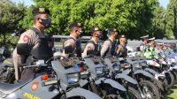 apel gelar pasukan polres buleleng
