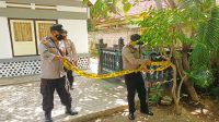 POLISI memang garis polisi di sekitar lokasi Emanuel tewas tersengat arus listrik. Foto: ist POLISI memang garis polisi di sekitar lokasi Emanuel tewas tersengat arus listrik. Foto: ist