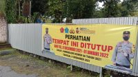 Penutupan lapangan-taman kota