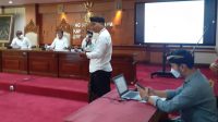 SOSIALISASI Persiapan Pemilu dan Pilkada Serentak di Kabupaten Gianyar, Kamis (23/12/2021). Foto: adi SOSIALISASI Persiapan Pemilu dan Pilkada Serentak di Kabupaten Gianyar, Kamis (23/12/2021). Foto: adi