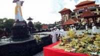 Upacara melaspas penataan Gajah Mada Pasar Badung