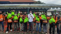 KEPALA Bank BPD Bali Kantor Cabang Tabanan, I Gusti Ngurah Made Supardi, saat gathering dengan Tabanan Ojek alias T-Jek. Foto: ist KEPALA Bank BPD Bali Kantor Cabang Tabanan, I Gusti Ngurah Made Supardi, saat gathering dengan Tabanan Ojek alias T-Jek. Foto: ist