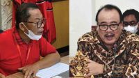 Cokorda Gede Agung dan Sugawa Korry. Foto: hen Cokorda Gede Agung dan Sugawa Korry. Foto: hen