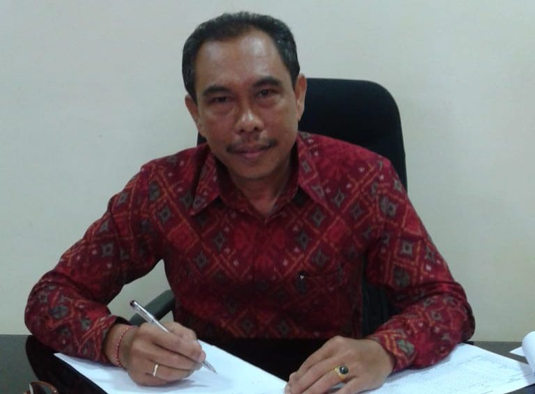 KABID Pembinaan SMP Dinas Pendidikan Kepemudaan dan Olahraga (Disdikpora) Kota Denpasar, AA Putu Gede Astara. Foto: tra
