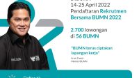 PROGRAM Rekrutmen Bersama BUMN 2022 yang digelar Kementerian BUMN. Di mana, PLN juga ikut memberikan kesempatan pada putra putri terbaik bangsa Indonesia untuk ikut mendaftarkan diri. Foto: ist PROGRAM Rekrutmen Bersama BUMN 2022 yang digelar Kementerian BUMN. Di mana, PLN juga ikut memberikan kesempatan pada putra putri terbaik bangsa Indonesia untuk ikut mendaftarkan diri. Foto: ist
