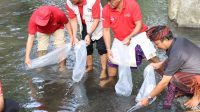 DINAS Pertanian, Ketahanan Pangan dan Perikanan (PKP) Kabupaten Bangli menebar benih ikan di Tukad (Sungai) Sangsang, Lingkungan Banjar Kawan, Kelurahan Kawan, Kecamatan Bangli, Kamis (5/5/2022). Foto: ist DINAS Pertanian, Ketahanan Pangan dan Perikanan (PKP) Kabupaten Bangli menebar benih ikan di Tukad (Sungai) Sangsang, Lingkungan Banjar Kawan, Kelurahan Kawan, Kecamatan Bangli, Kamis (5/5/2022). Foto: ist