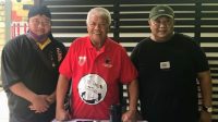 KETUA DPD PDIP NTB, Rachmat Hidayat (tengah), saat melepas tim ekspedisi ke Desa Besari yang kini berada Desa Genggelang, Kecamatan Gangga, Lombok Utara. KETUA DPD PDIP NTB, Rachmat Hidayat (tengah), saat melepas tim ekspedisi ke Desa Besari yang kini berada Desa Genggelang, Kecamatan Gangga, Lombok Utara.