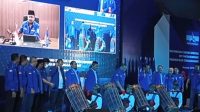 SEKRETARIS Jenderal Partai Demokrat, Teuku Riefky Harsya, saat membuka Muscab DPC Demokrat NTB secara serentak melalui virtual, Kamis (26/5/2022) malam. Foto: rul SEKRETARIS Jenderal Partai Demokrat, Teuku Riefky Harsya, saat membuka Muscab DPC Demokrat NTB secara serentak melalui virtual, Kamis (26/5/2022) malam. Foto: rul