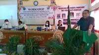 KADISKDIKPORA Kota Denpasar, AA Gede Wirata, saat membuka “Workshop” Kurikulum Merdeka di SMP Widya Sakti Denpasar, Rabu (4/5/2022). Foto: tra KADISKDIKPORA Kota Denpasar, AA Gede Wirata, saat membuka “Workshop” Kurikulum Merdeka di SMP Widya Sakti Denpasar, Rabu (4/5/2022). Foto: tra