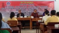 SOSIALISASI pendidikan politik bagi generasi muda yang diselenggarakan Kesbangpol Kabupaten Klungkung, Selasa (17/5/2022). Foto: ist