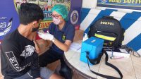 VAKSINASI Covid-19 di Pos Pelayanan Lebaran 2022 di Simpang Masceti, Kecamatan Blahbatuh, Jumat (6/5/2022). Foto: ist VAKSINASI Covid-19 di Pos Pelayanan Lebaran 2022 di Simpang Masceti, Kecamatan Blahbatuh, Jumat (6/5/2022). Foto: ist