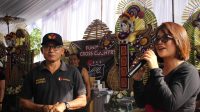 BAWASLU Gianyar sosialisasi pengawasan partisipatif Pemilu dalam acara Fun Bike & Cross Country CTC 2022 di areal Pura Desa Banjar Tunon, Desa Singakerta, Ubud. Foto: adi BAWASLU Gianyar sosialisasi pengawasan partisipatif Pemilu dalam acara Fun Bike & Cross Country CTC 2022 di areal Pura Desa Banjar Tunon, Desa Singakerta, Ubud. Foto: adi