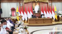 Rakor Percepatan Vaksinasi Booster di Gedung Gajah Jayasabha