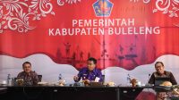 RAPAT koordinasi pembahasan rencana penenggelaman eks kapal perang